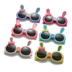 Cartoon bunny ear cute sunglasses for kids
