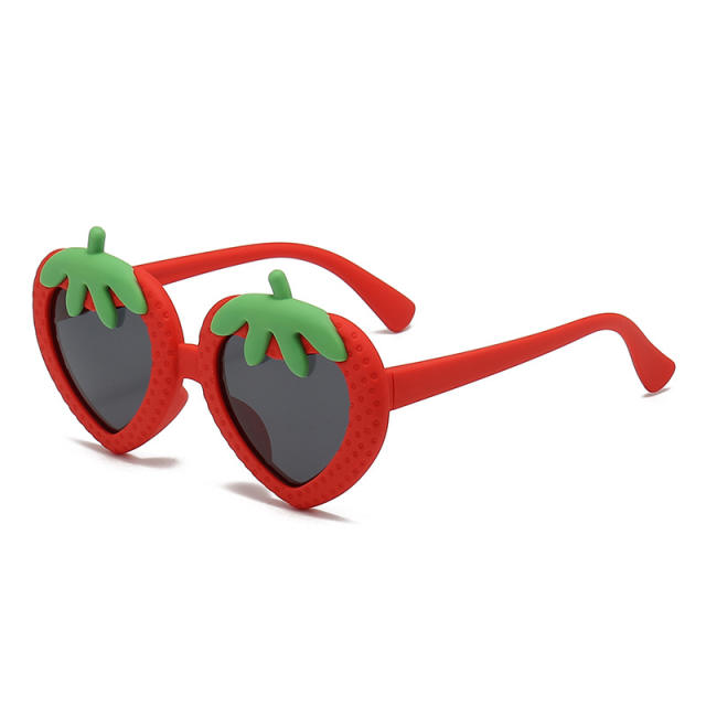 Cute strawberry design sunglasses for kids