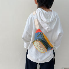 Popular contrast color letter pattern funny pack for boys