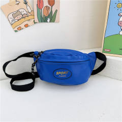 Korean fashion PU leather funny pack waist bag for boys girls