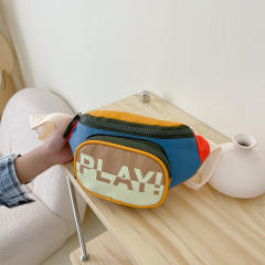 Popular contrast color letter pattern funny pack for boys