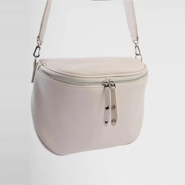 Vintage elegant easy match saddle bag crossbody bag