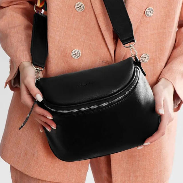 Vintage elegant easy match saddle bag crossbody bag