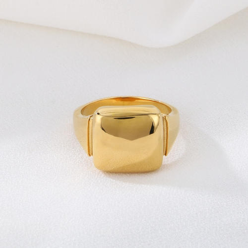 Punk trend chunky stainless steel finger rings for men