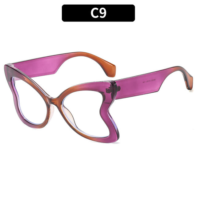 Personality summer butterfly sunglasses
