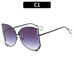 Oversized pearl bead women sunglasses