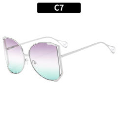 Oversized pearl bead women sunglasses