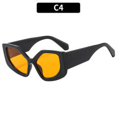 Personality unique shape frame sunglasses
