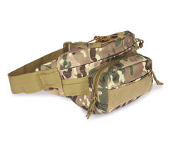 Outdoor camo pattern funny pack waist bag for men