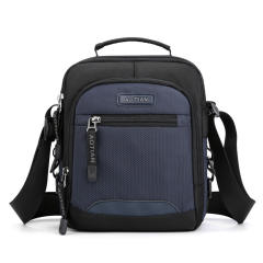 Korean fashion plain color small bag crossbody bag for men
