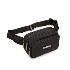 Nylon material multi layer funny pack waist bag for men women