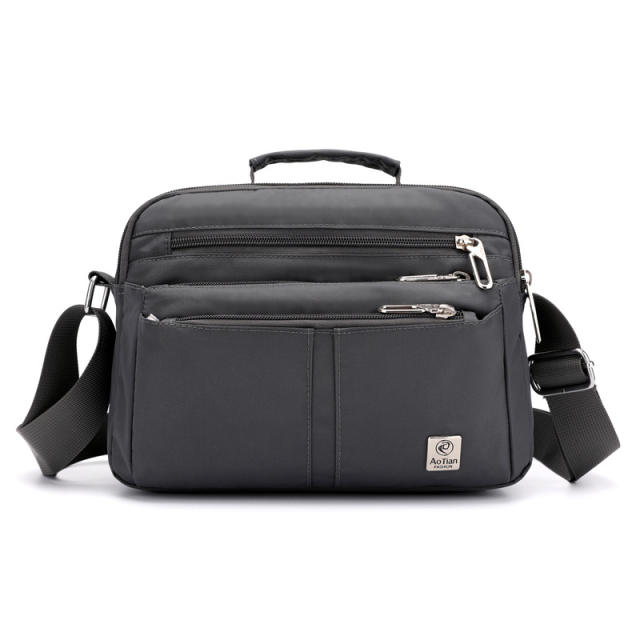 Large size nylon material crossbody bag handbag