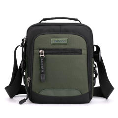Korean fashion plain color small bag crossbody bag for men