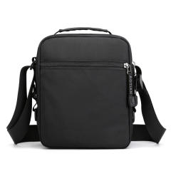Korean fashion plain color small bag crossbody bag for men