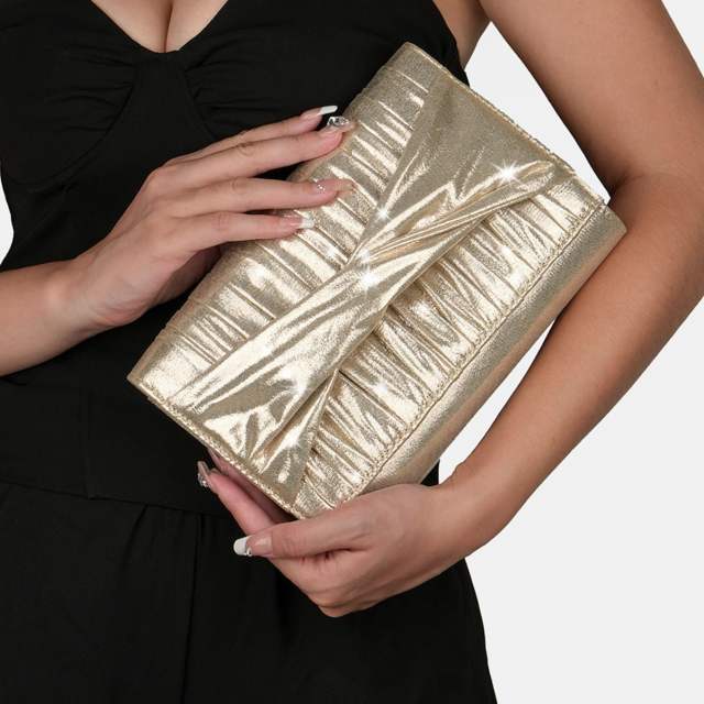 Elegant little shiny women clutch bag evening bag