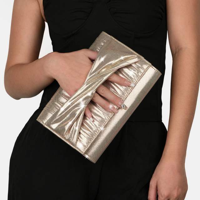 Elegant little shiny women clutch bag evening bag