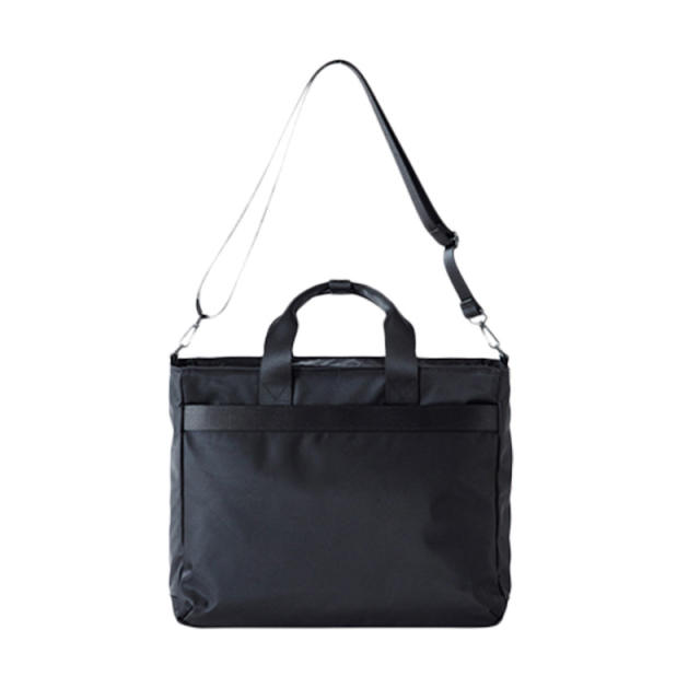 Concise plain color oxford cloth large capacity laptop bag crossbody bag