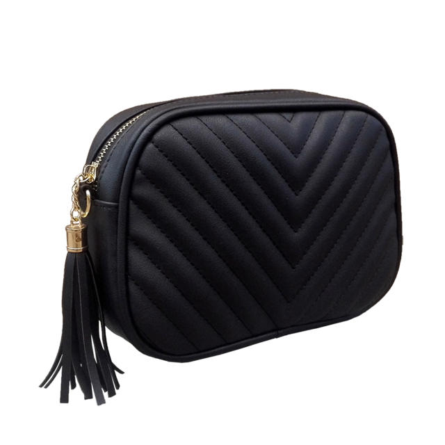 Popular PU leather quilted chain bag crossbody bag