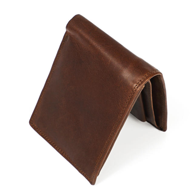 Vintage Genuine Leather RFID wallet purse for men