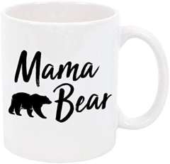 MAMA bear Mother's Day gift ceramic mug