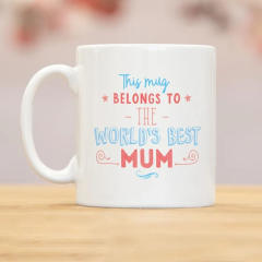 World's best mom mother's day gift ceramic mug
