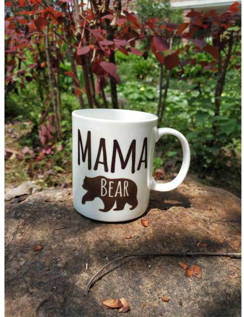 MAMA bear Mother's Day gift ceramic mug