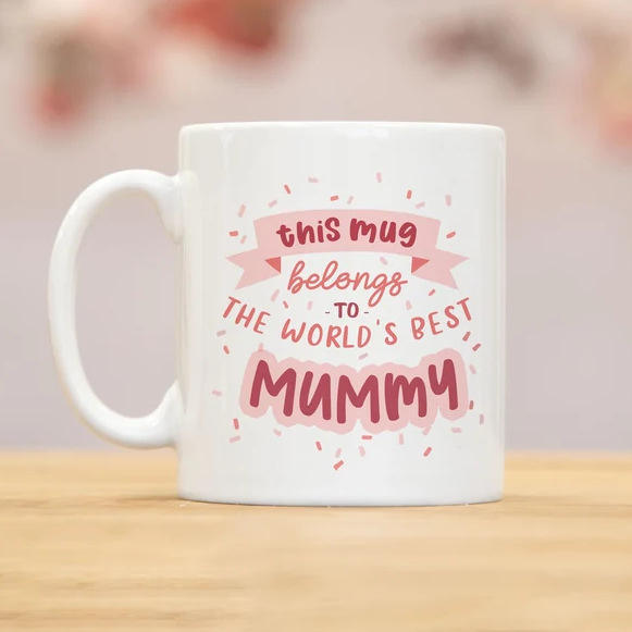 World's best mom mother's day gift ceramic mug