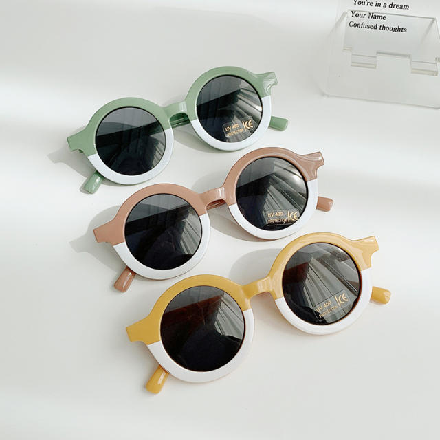 Vintage personality super cool sunglasses for kids