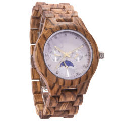 Classic easy match quartz watch wooden watch for men women