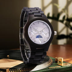 Classic easy match quartz watch wooden watch for men women