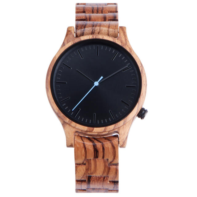 Simple design quartz watch wooden watch for men