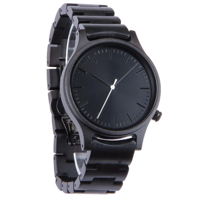 Simple design quartz watch wooden watch for men
