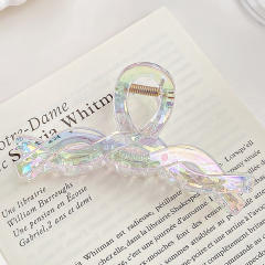 Hot sale AB color large size hair claw clips collection for women