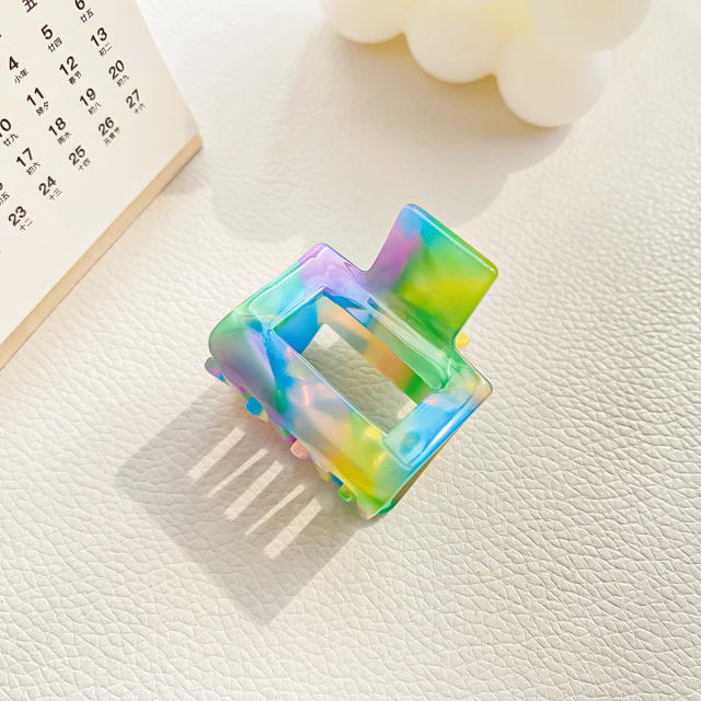 3.5CM cute colorful hair claw clips small hair claw clips