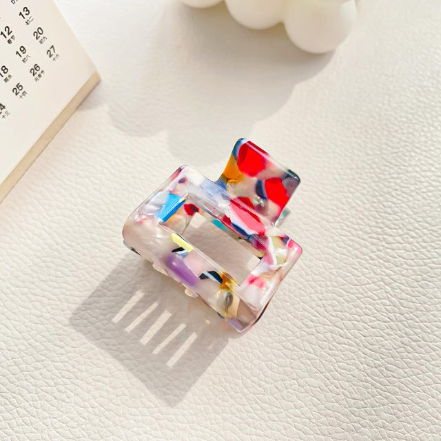 3.5CM cute colorful hair claw clips small hair claw clips