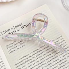 Hot sale AB color large size hair claw clips collection for women