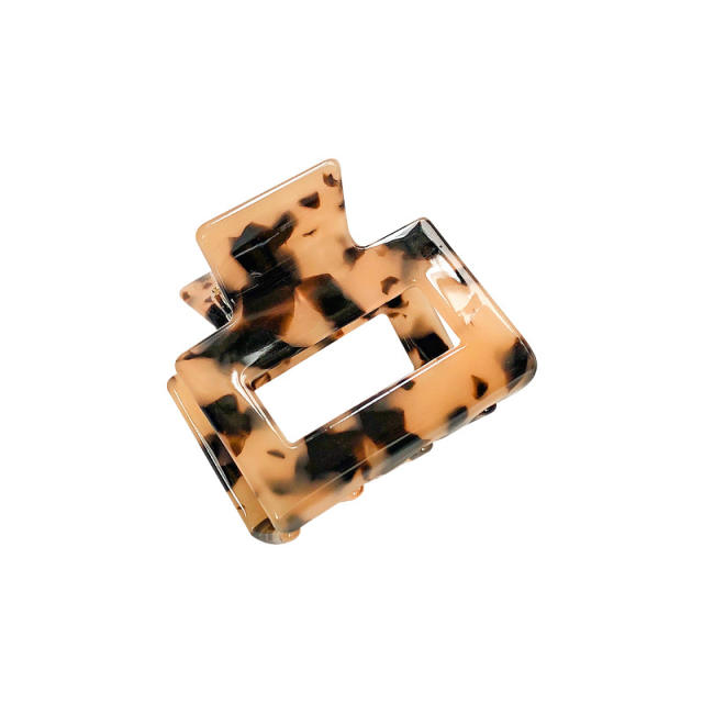 5CM small size mable pattern hair claw clips for women