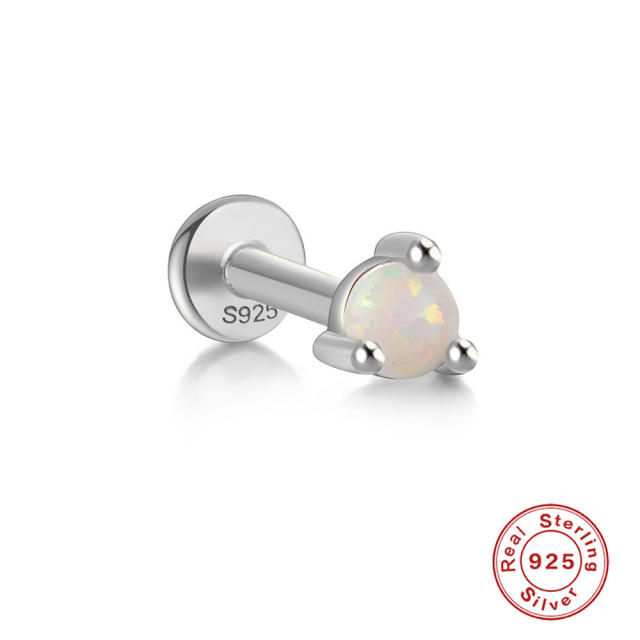 925 sterling silver opal stone statement nap earrings collection