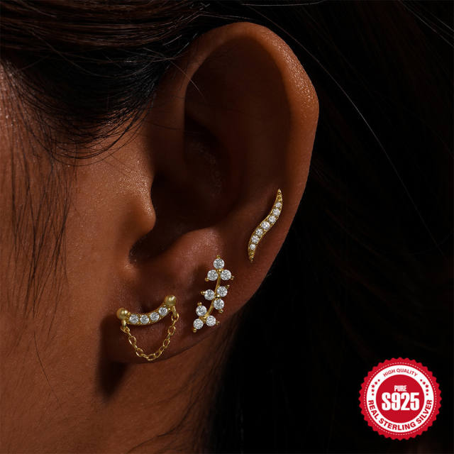 925 sterling silver diamond nap earrings collection