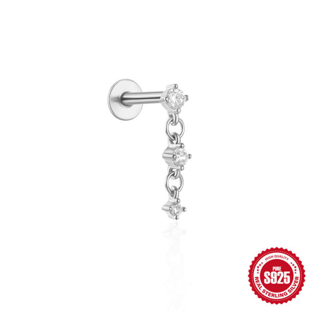 925 sterling silver diamond unique nap earrings collection