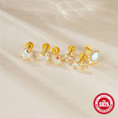 925 sterling silver opal stone statement nap earrings collection