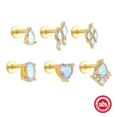 925 sterling silver opal stone statement nap earrings collection