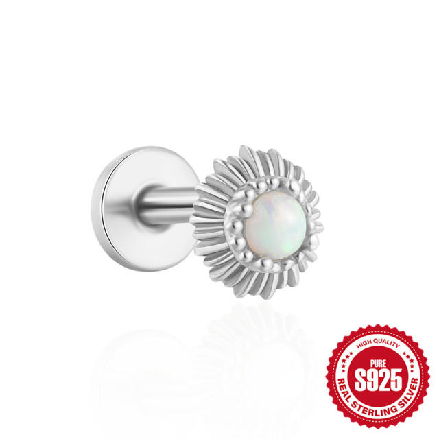 925 sterling siver opal stone statement nap earrings collection