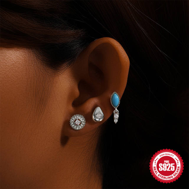 925 sterling silver diamond nap earrings collection