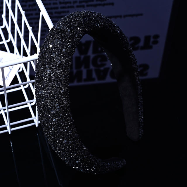 Popular diamond padded headband