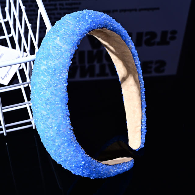 Popular diamond padded headband