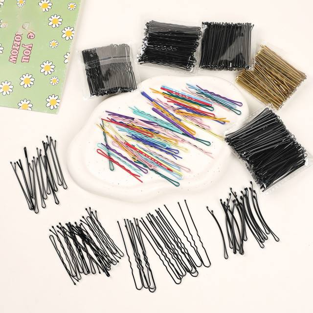 Hot sale basic metal bobby pins set