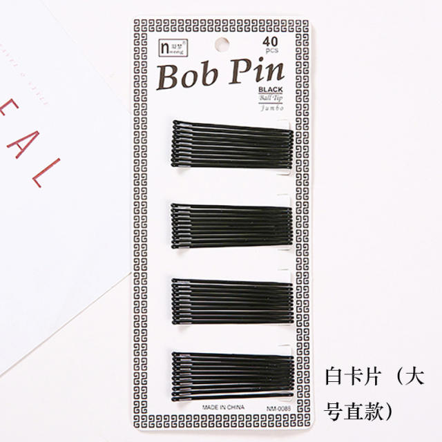Hot sale basic metal bobby pins set