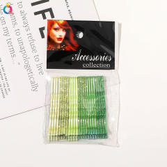 Korean fashion spring candy color gliter bobby pins set