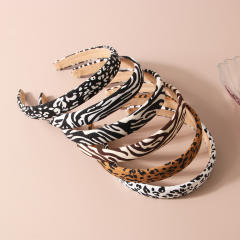 Vintage jungle animals pattern headband collection